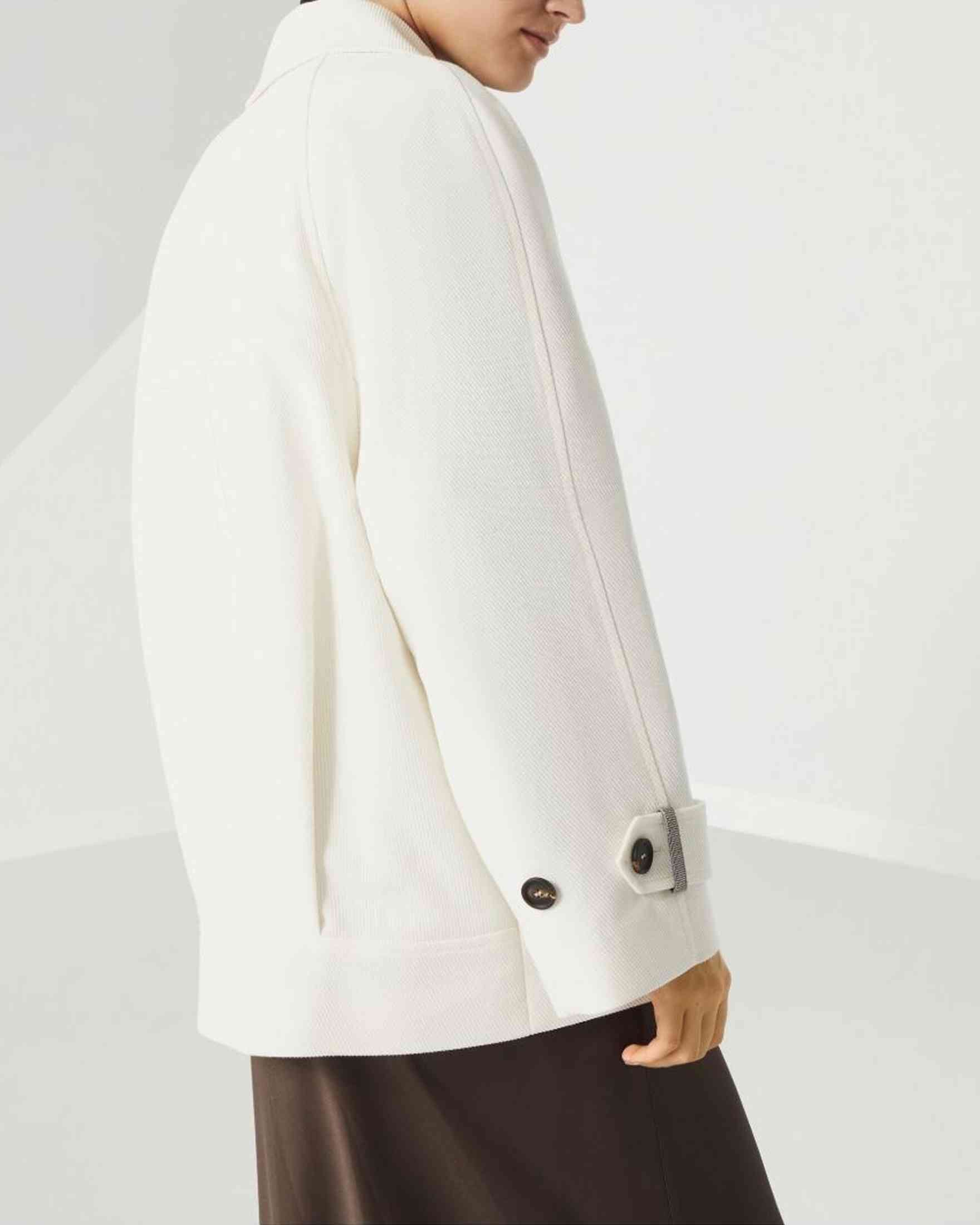 Brunello Cucinelli Jacket Cream Glam Steals