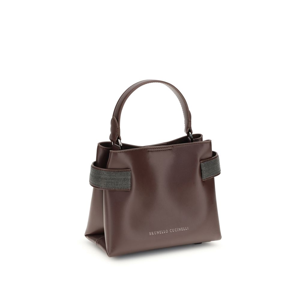 Brunello Cucinelli Leather Handbag Glam Steals