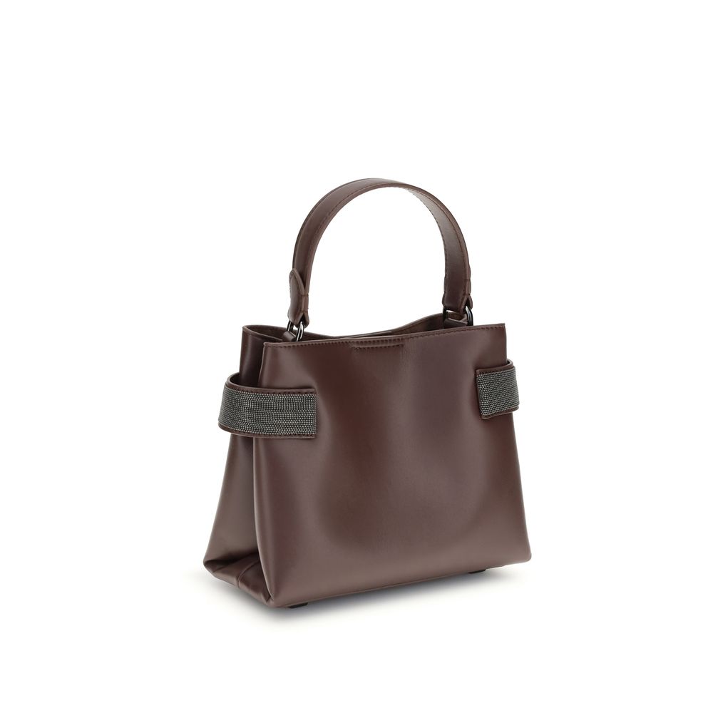 Brunello Cucinelli Leather Handbag Glam Steals