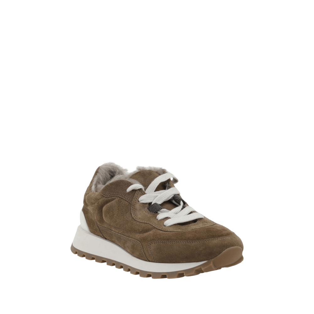 Brunello Cucinelli Leather Sneakers Glam Steals