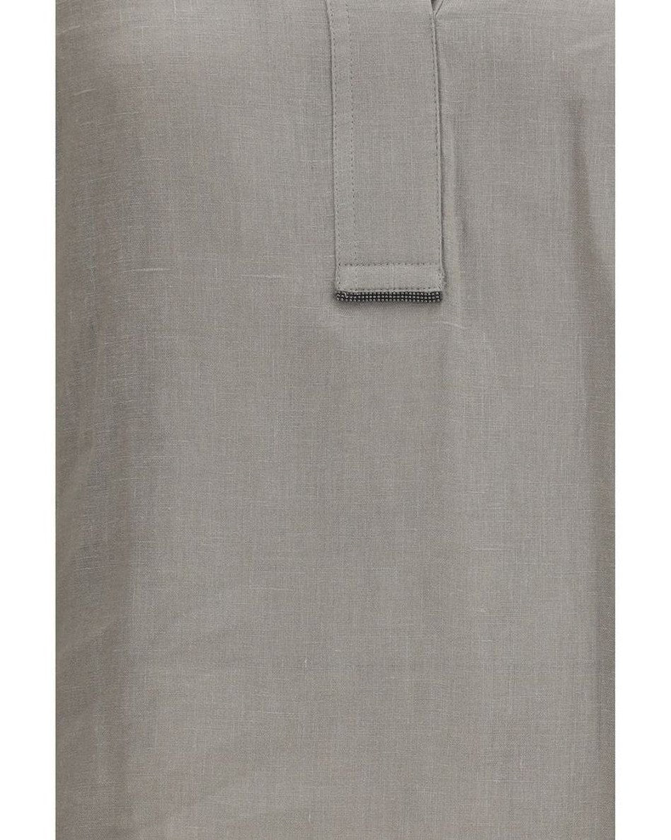 Brunello Cucinelli Linen Blouse Glam Steals