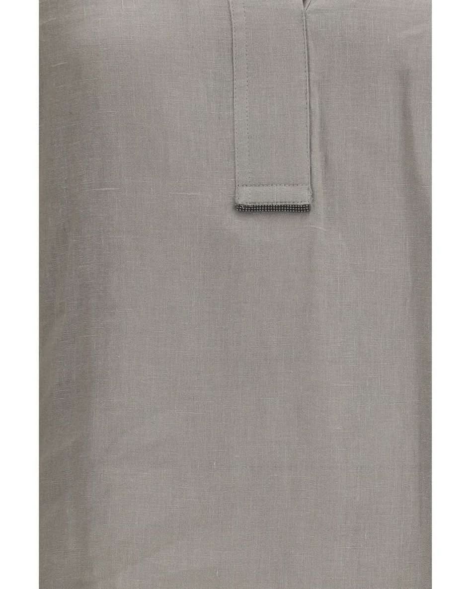 Brunello Cucinelli Linen Blouse
