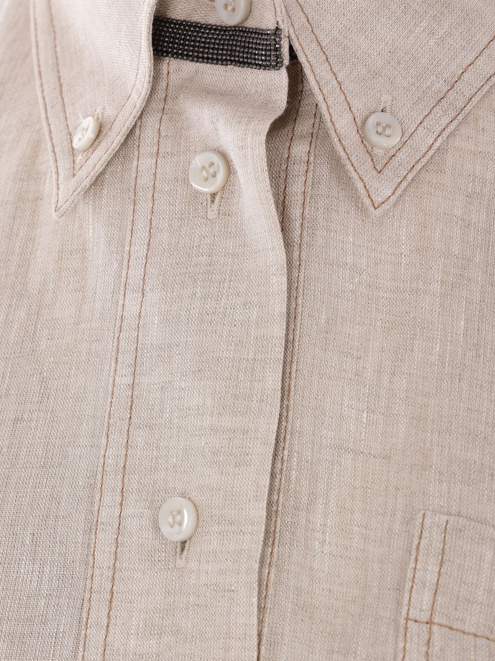 Brunello Cucinelli Linen Long Dress Glam Steals
