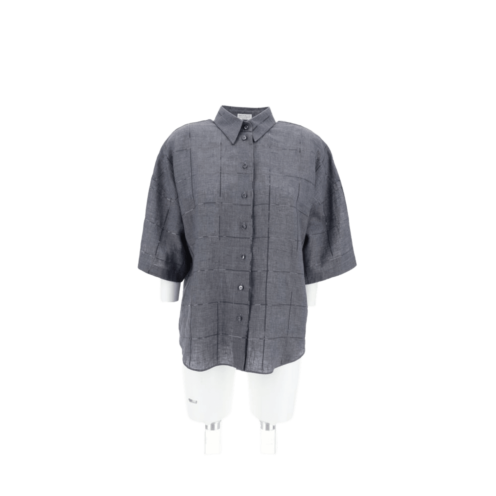 Brunello Cucinelli Linen Shirt Glam Steals