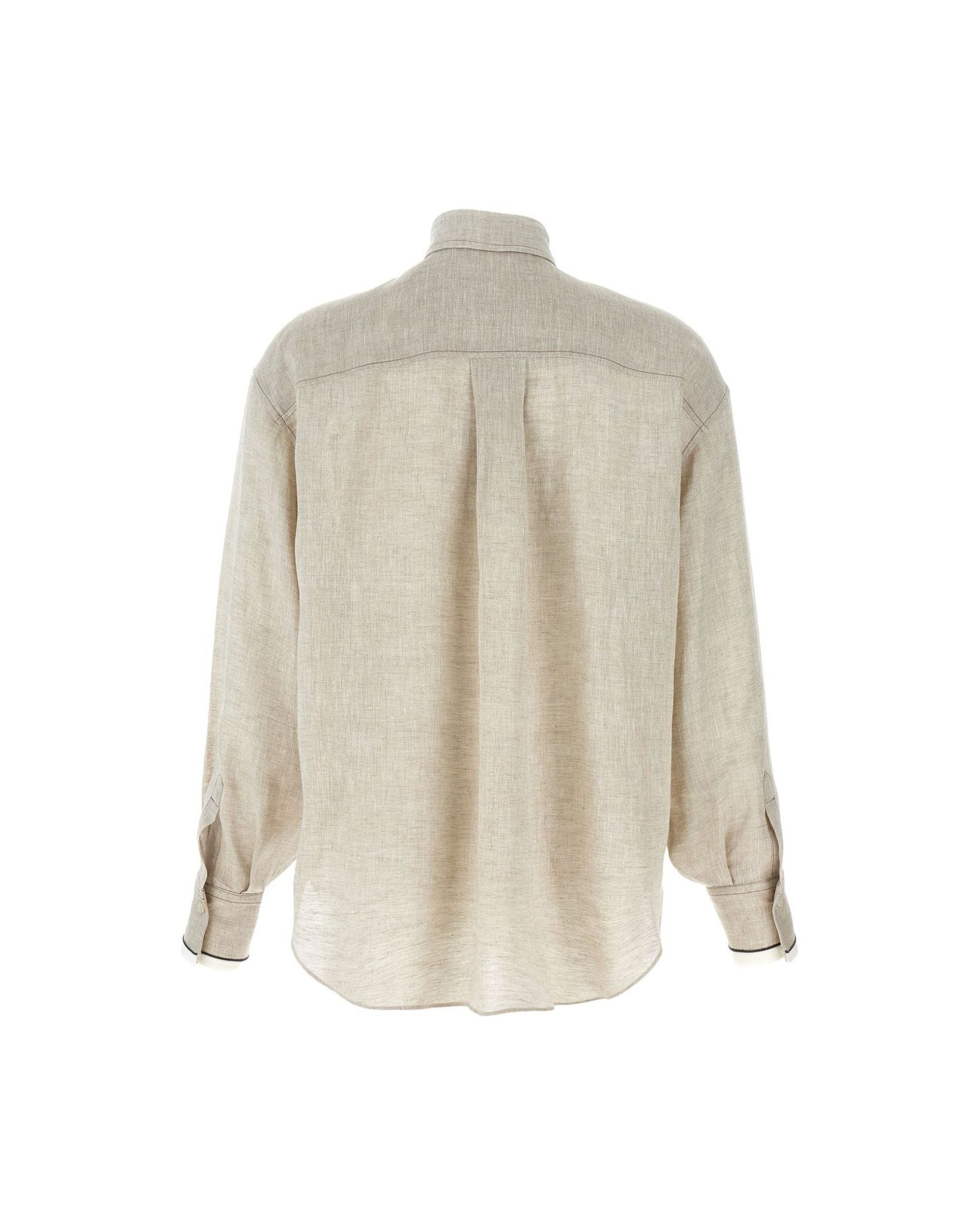 Brunello Cucinelli Linen Shirt Glam Steals