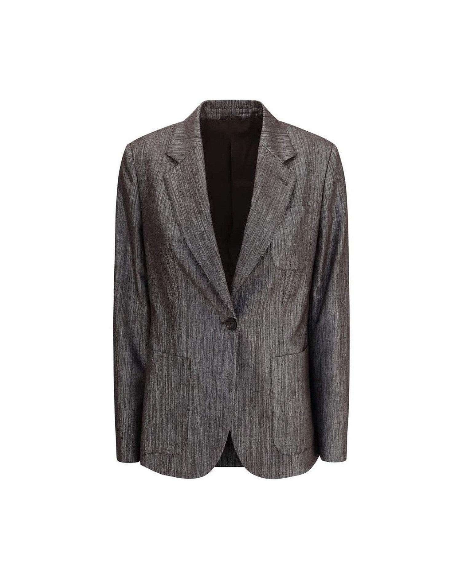 Brunello Cucinelli Lurex Fabric Blazer Glam Steals