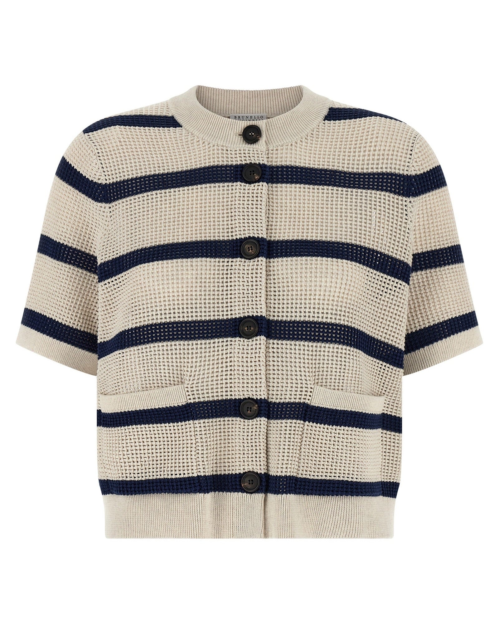 Brunello Cucinelli Mesh Cardigan Glam Steals