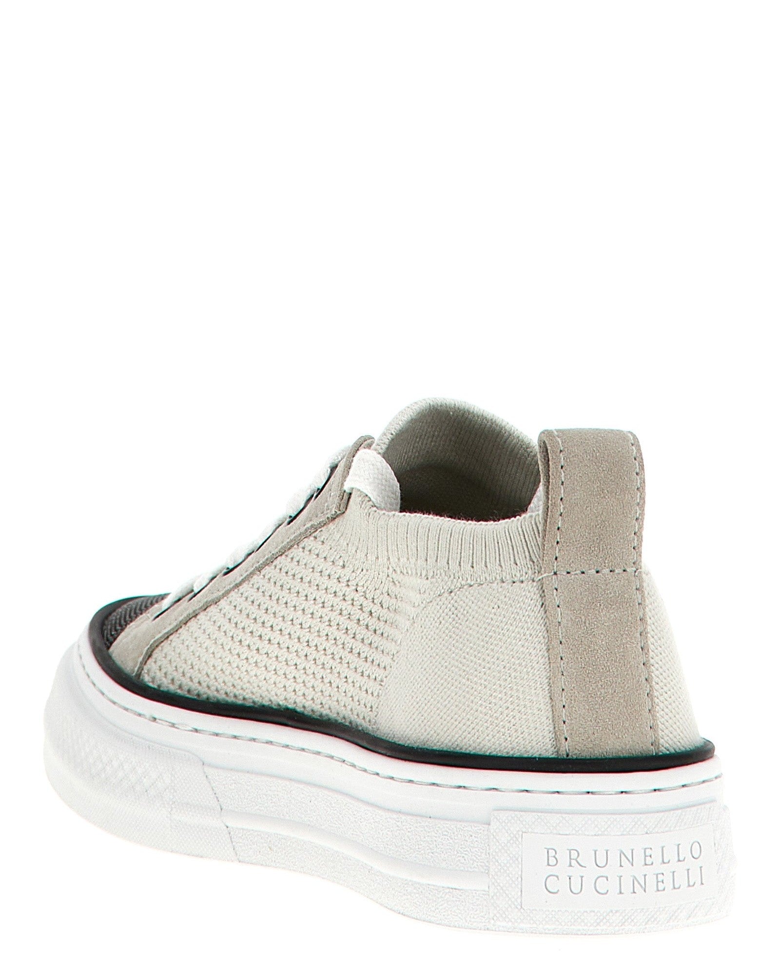 Brunello Cucinelli Monile Knit Sneakers Glam Steals