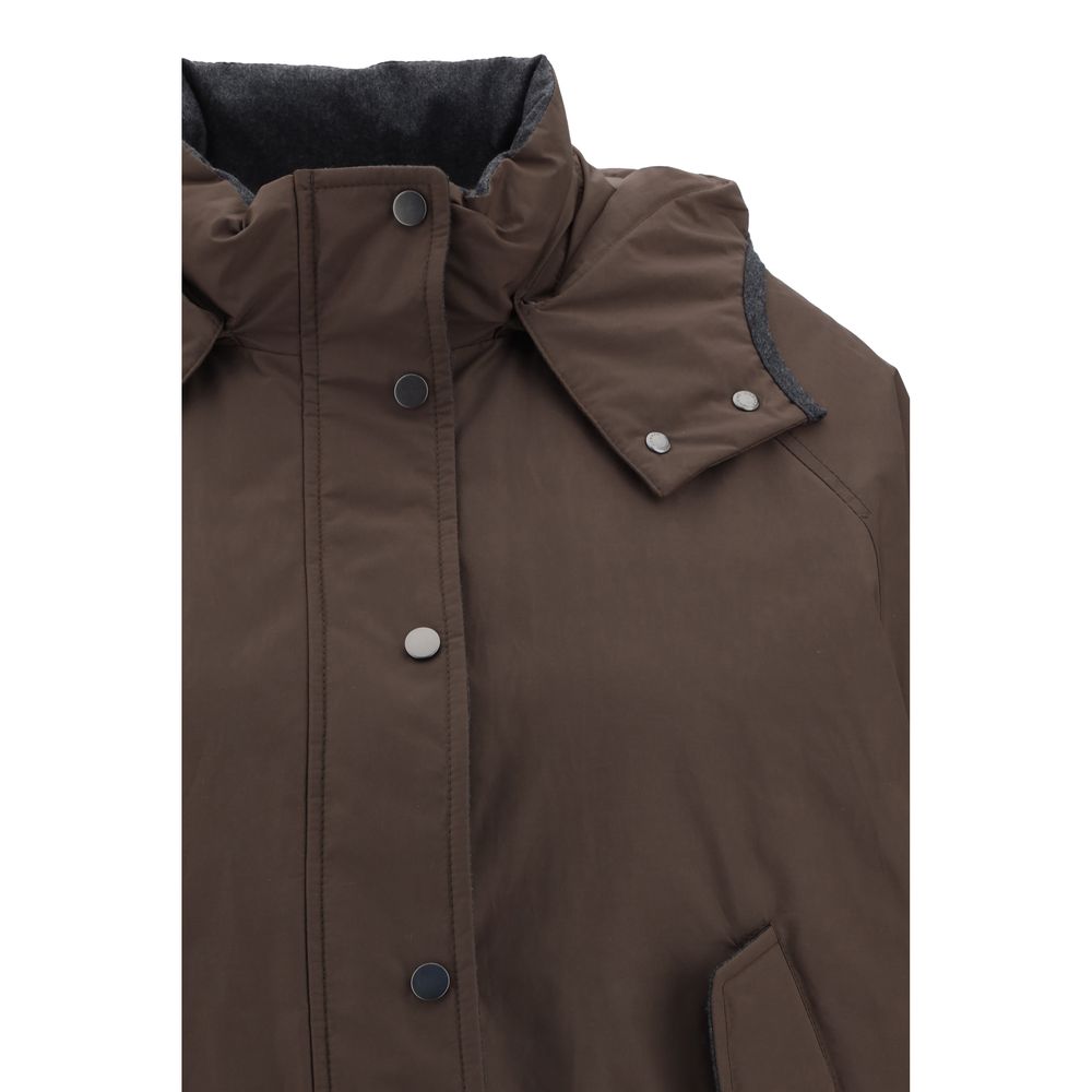 Brunello Cucinelli Padded Down Jacket Glam Steals