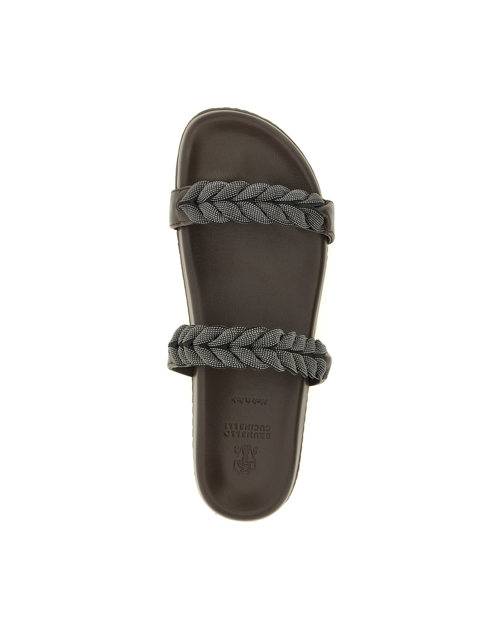 Brunello Cucinelli Precious Braided Straps Sandals Glam Steals