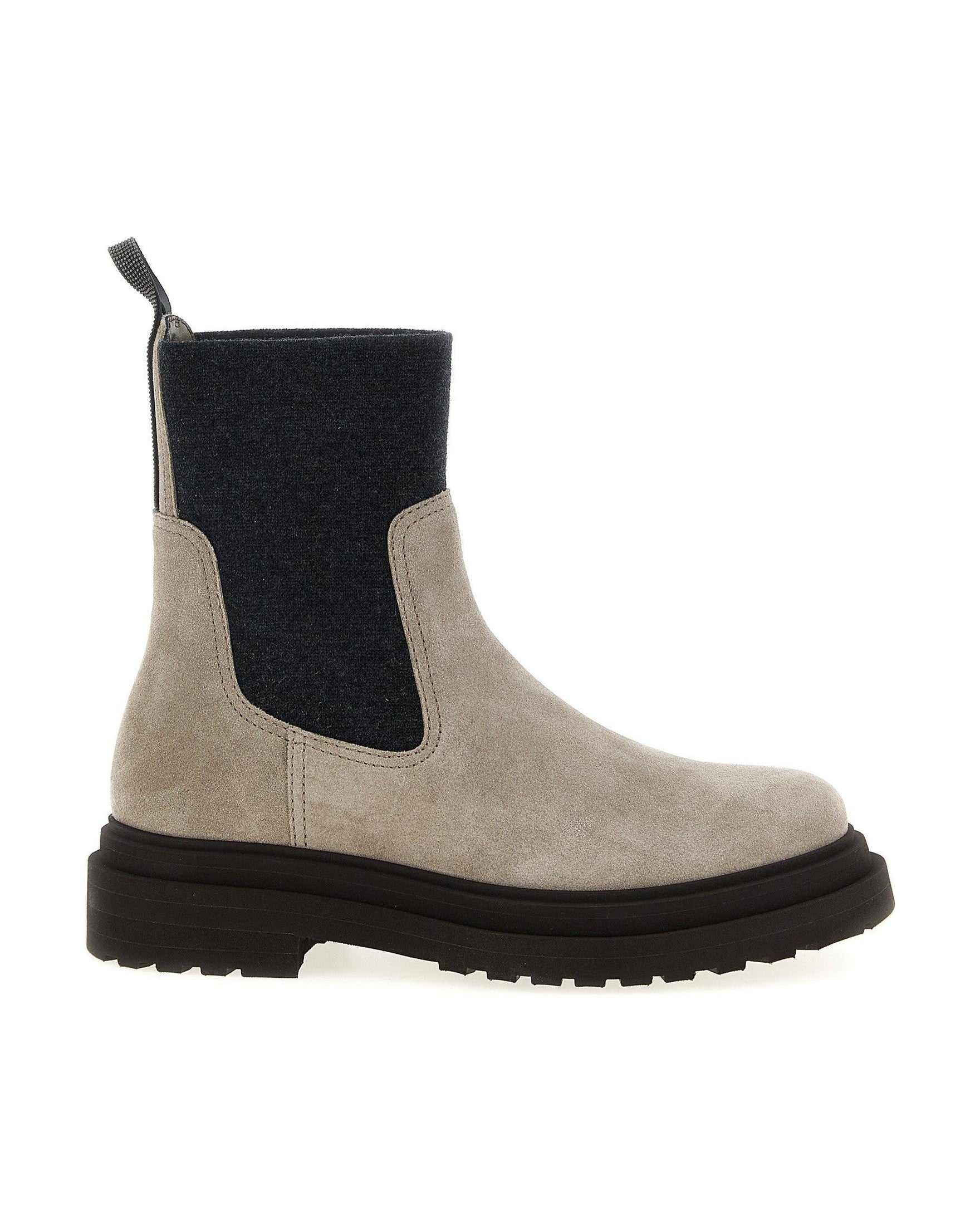 Brunello Cucinelli Precious Loop Detail Ankle Boots Boots