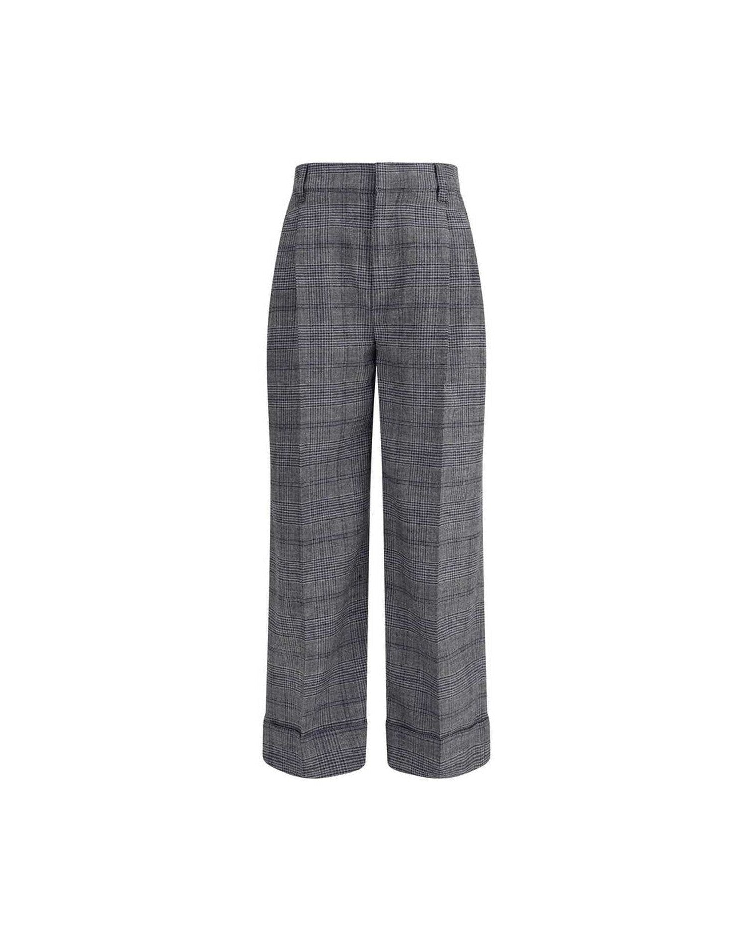 Brunello Cucinelli Prince Of Wales Patterned Pant