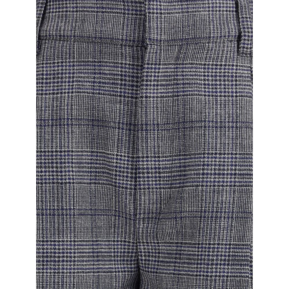 Brunello Cucinelli Prince Of Wales Patterned Pant Glam Steals
