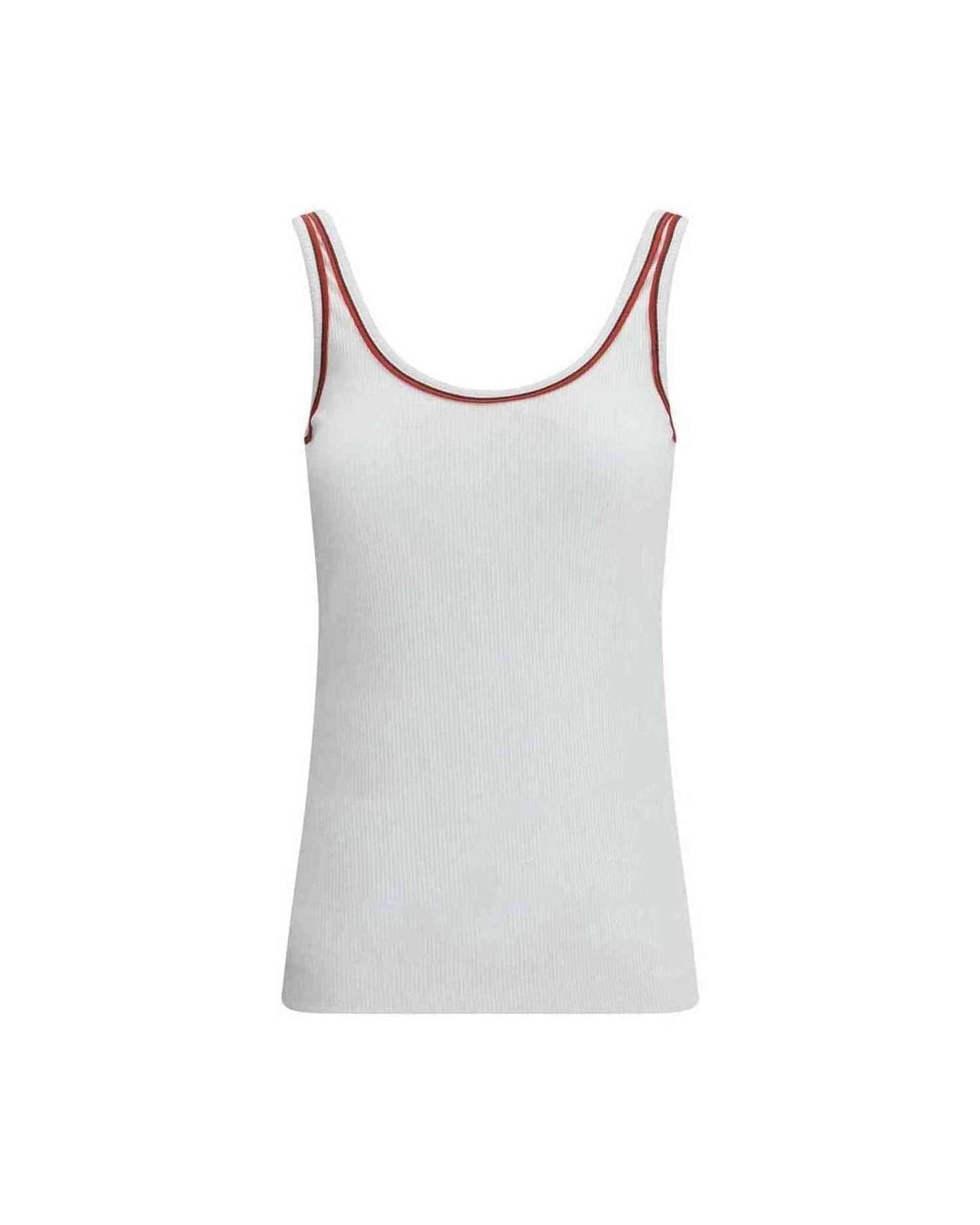 Brunello Cucinelli Ribbed Design Top Glam Steals
