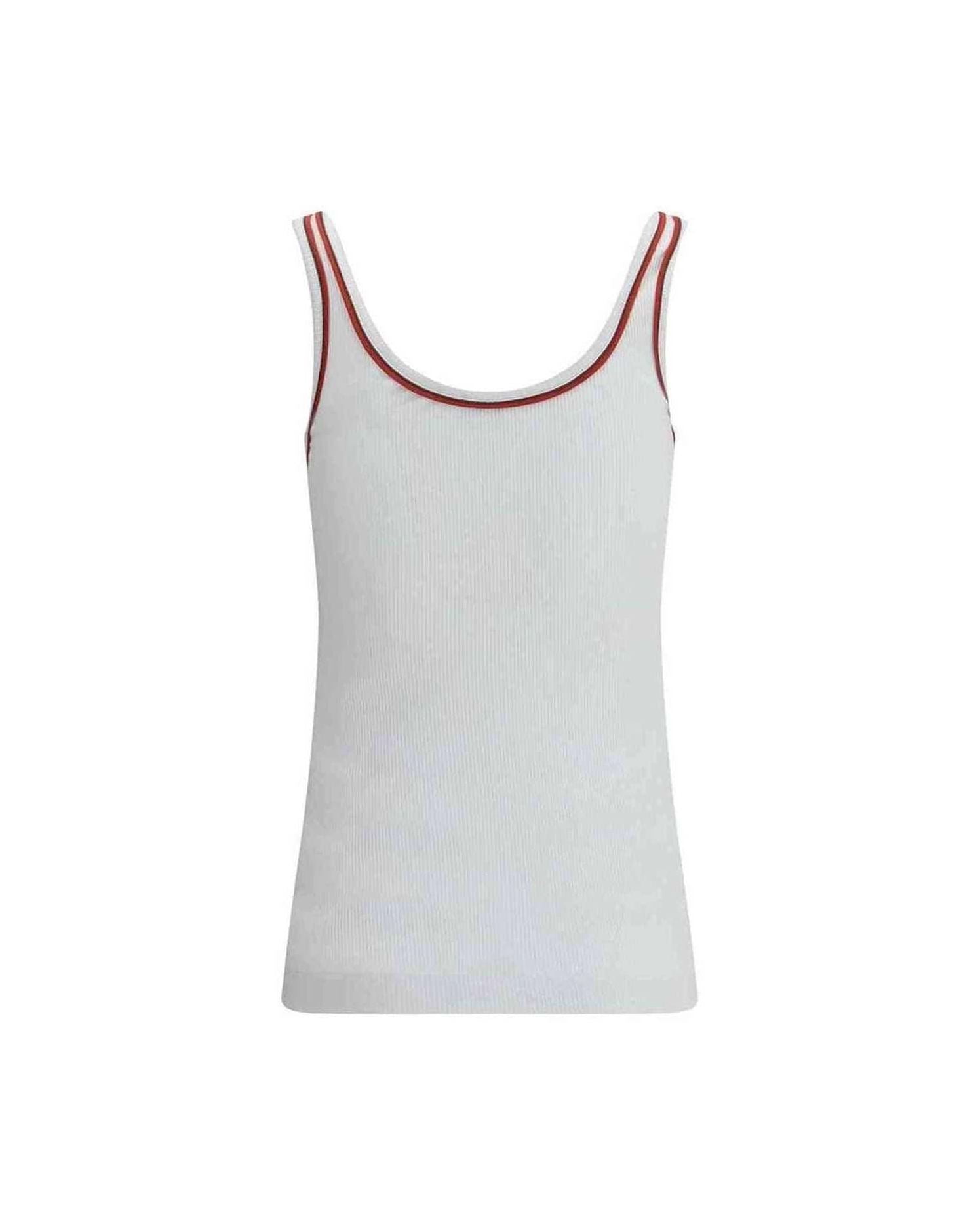 Brunello Cucinelli Ribbed Design Top Glam Steals