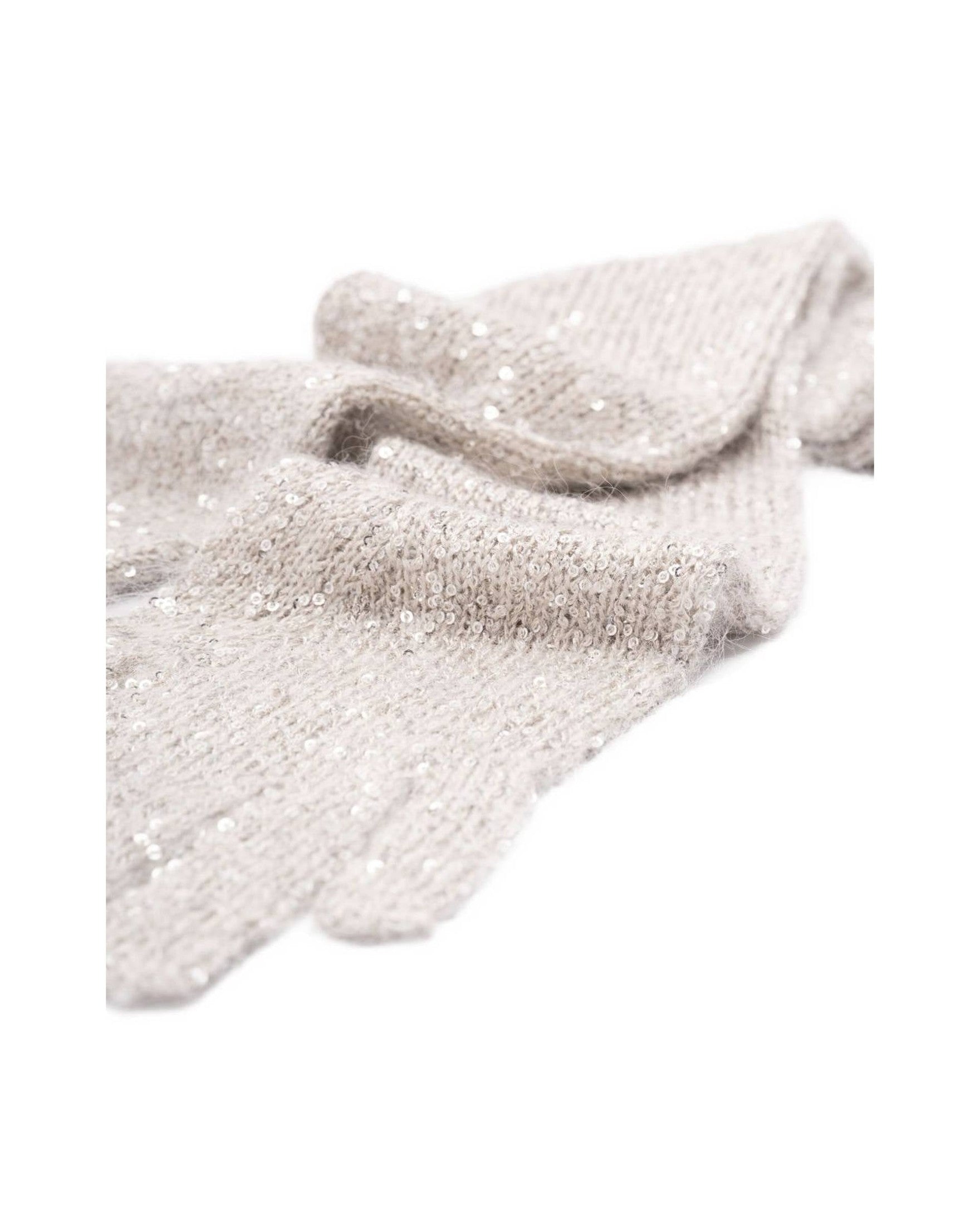 Brunello Cucinelli Sequin Embellished Long Gloves Glam Steals
