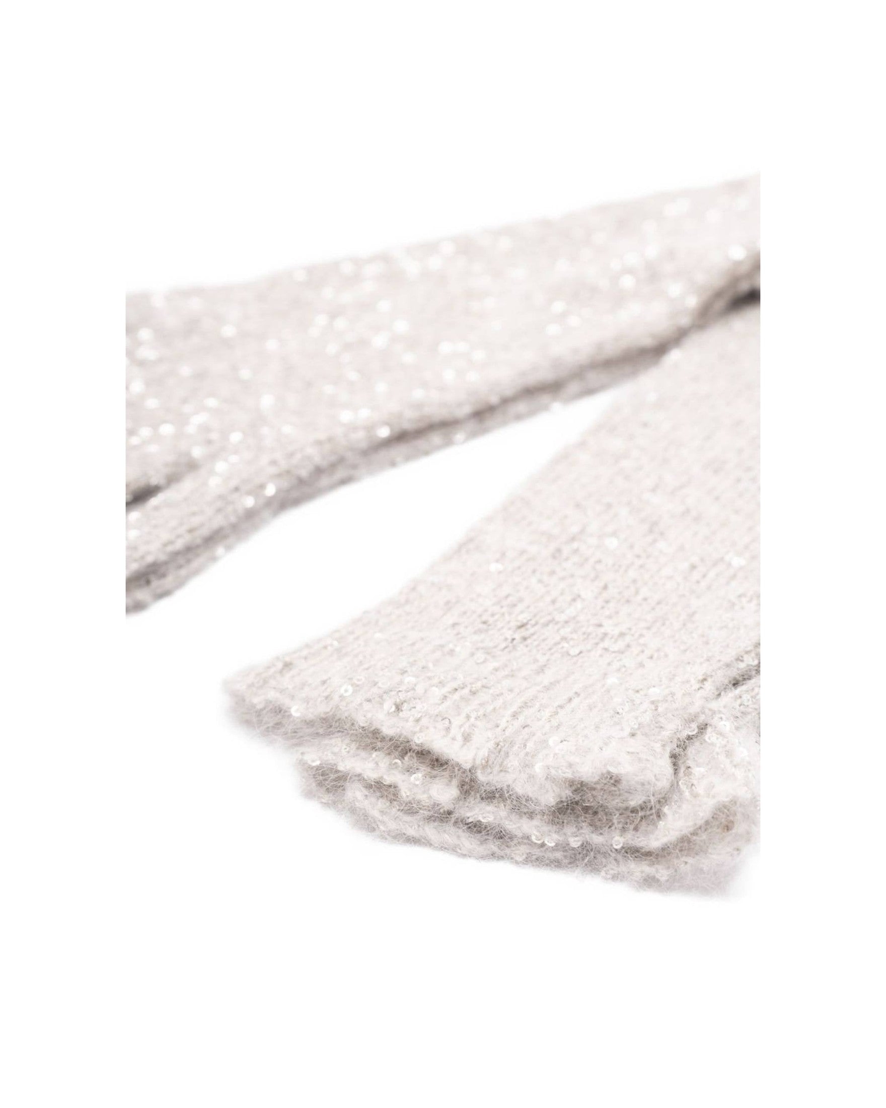 Brunello Cucinelli Sequin Embellished Long Gloves Glam Steals