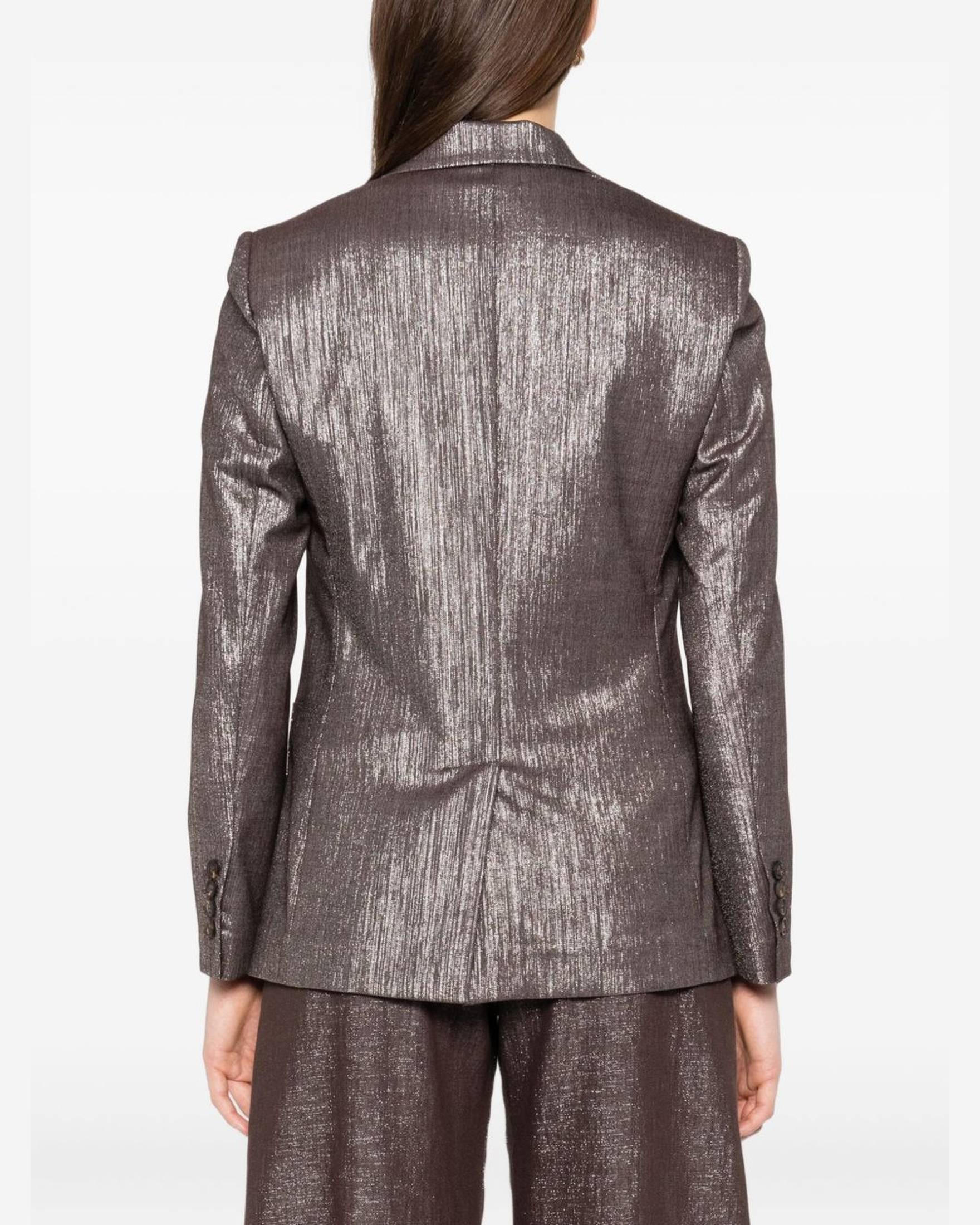 Brunello Cucinelli Silver Jacket Glam Steals