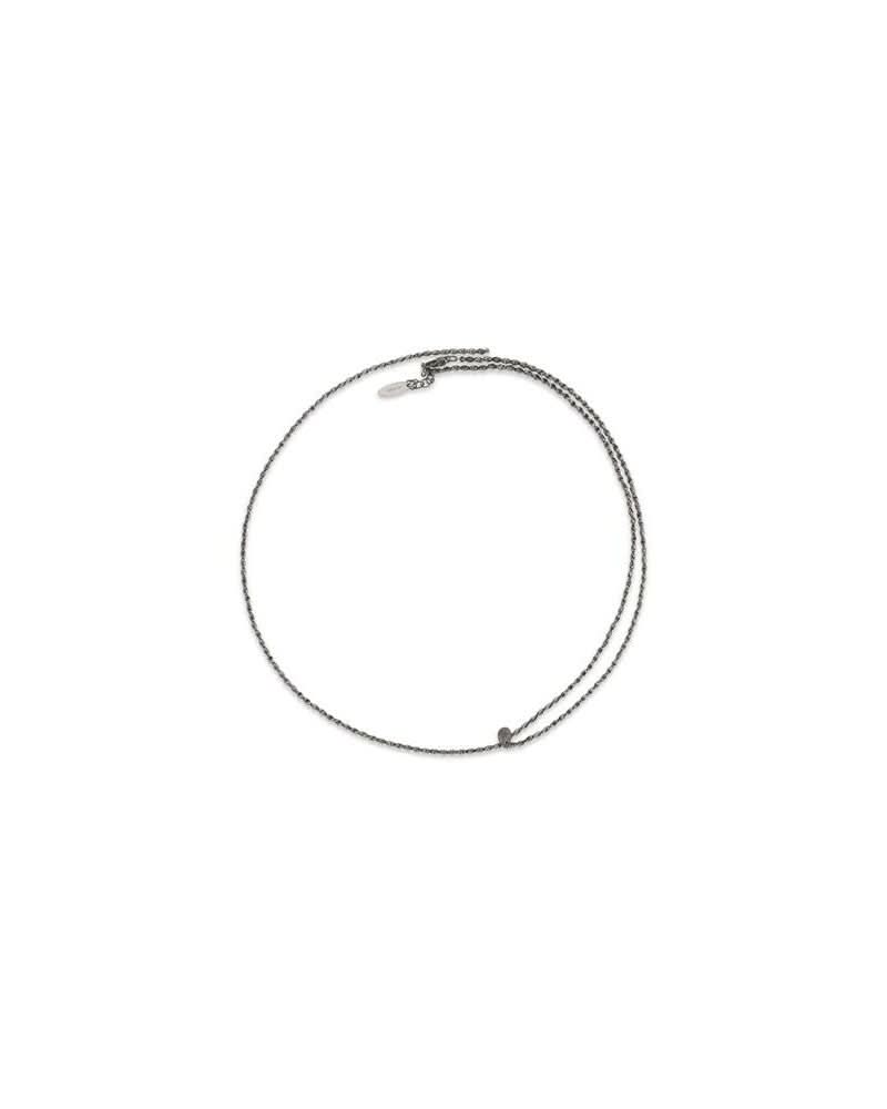 Brunello Cucinelli Silver Metal Necklace