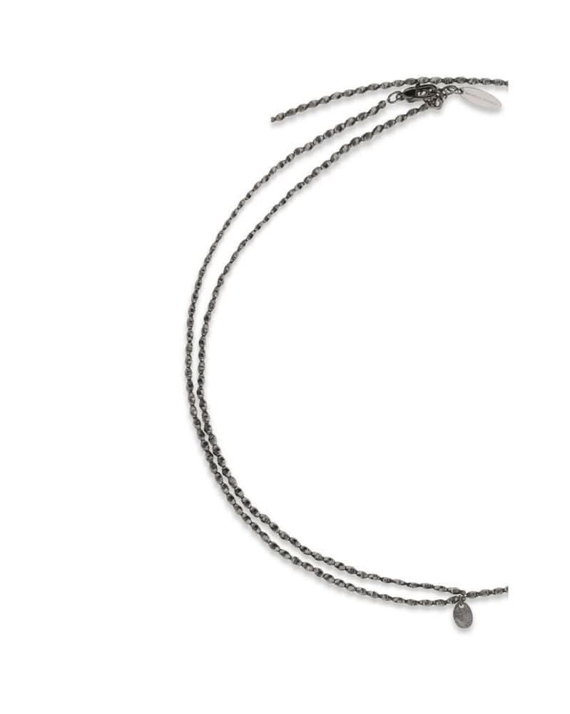 Brunello Cucinelli Silver Metal Necklace