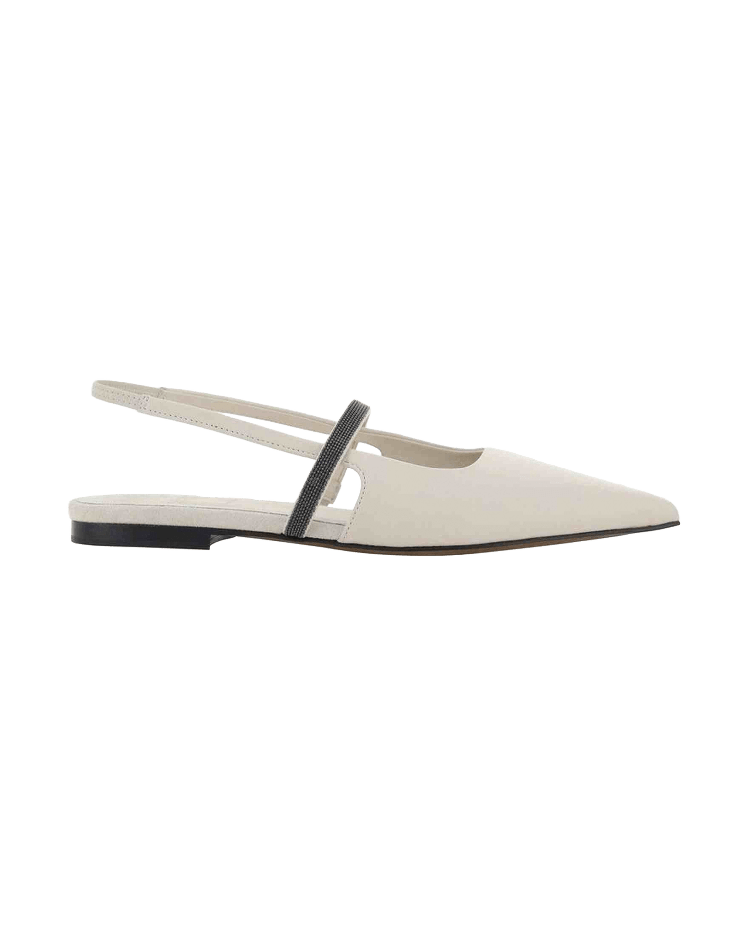 Brunello Cucinelli Slingback Flats Glam Steals