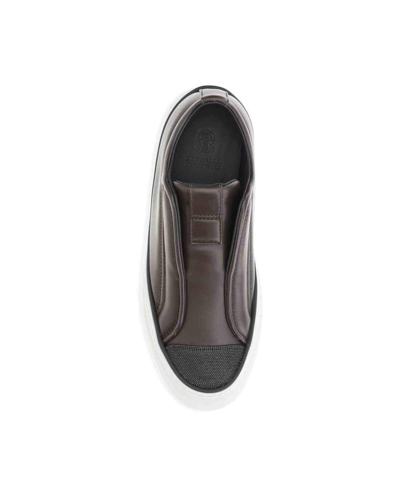 Brunello Cucinelli Slip On Sneakers Glam Steals