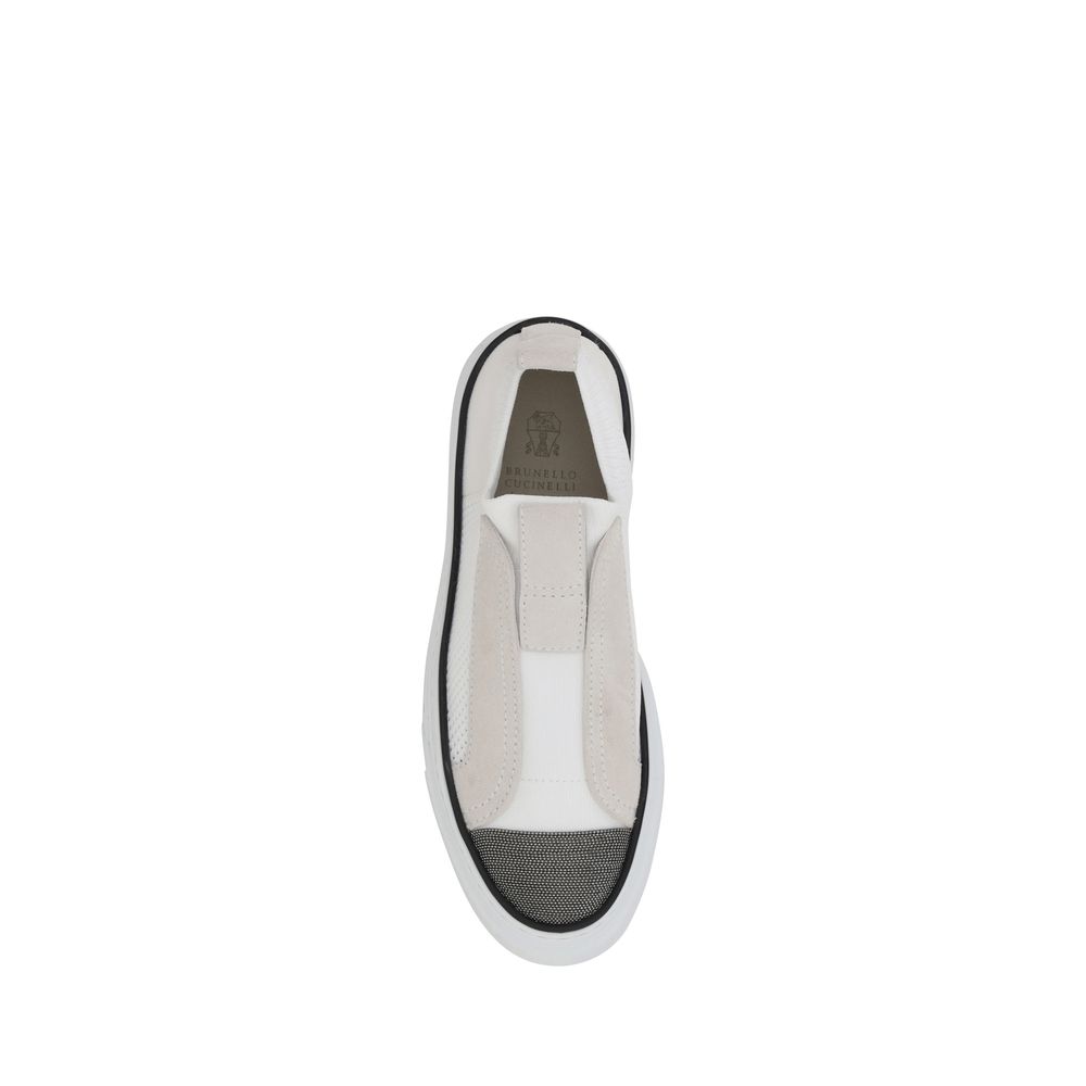 Brunello Cucinelli Sneakers With Iconic Embellishments Glam Steals