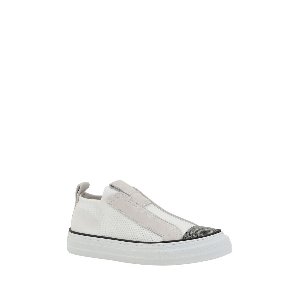 Brunello Cucinelli Sneakers With Iconic Embellishments Glam Steals