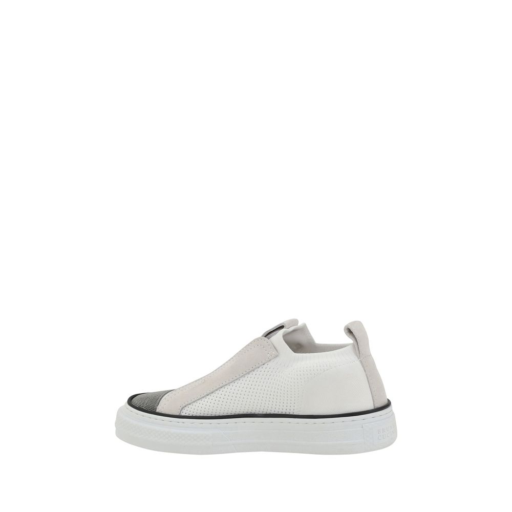 Brunello Cucinelli Sneakers With Iconic Embellishments Glam Steals