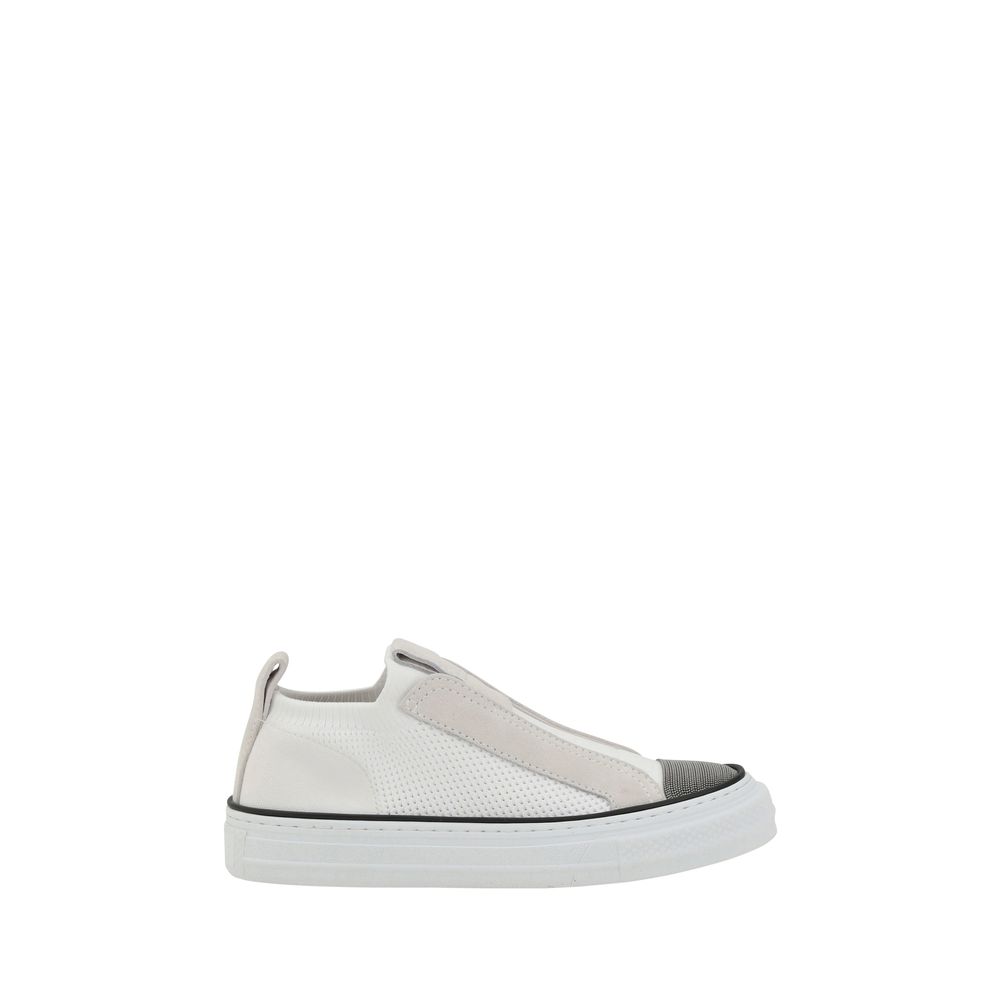 Brunello Cucinelli Sneakers With Iconic Embellishments Glam Steals