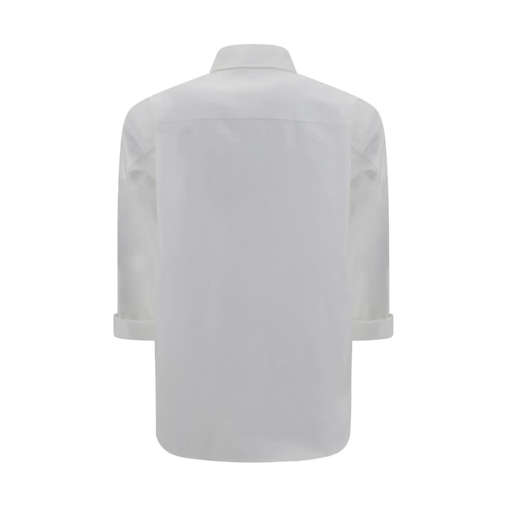 Brunello Cucinelli White Cotton Shirt Shirts