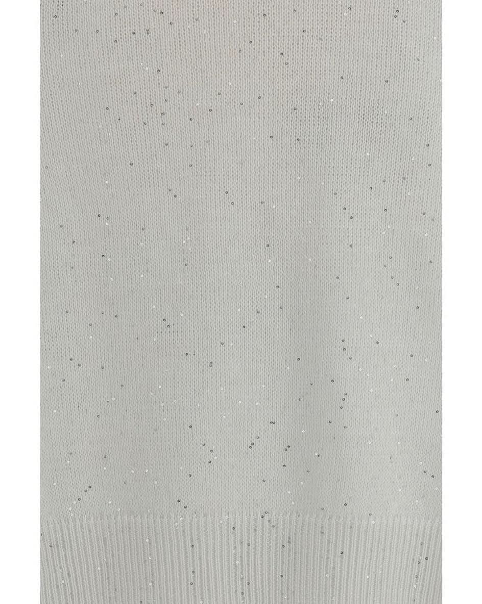 Brunello Cucinelli White Cotton Sweatshirt Glam Steals