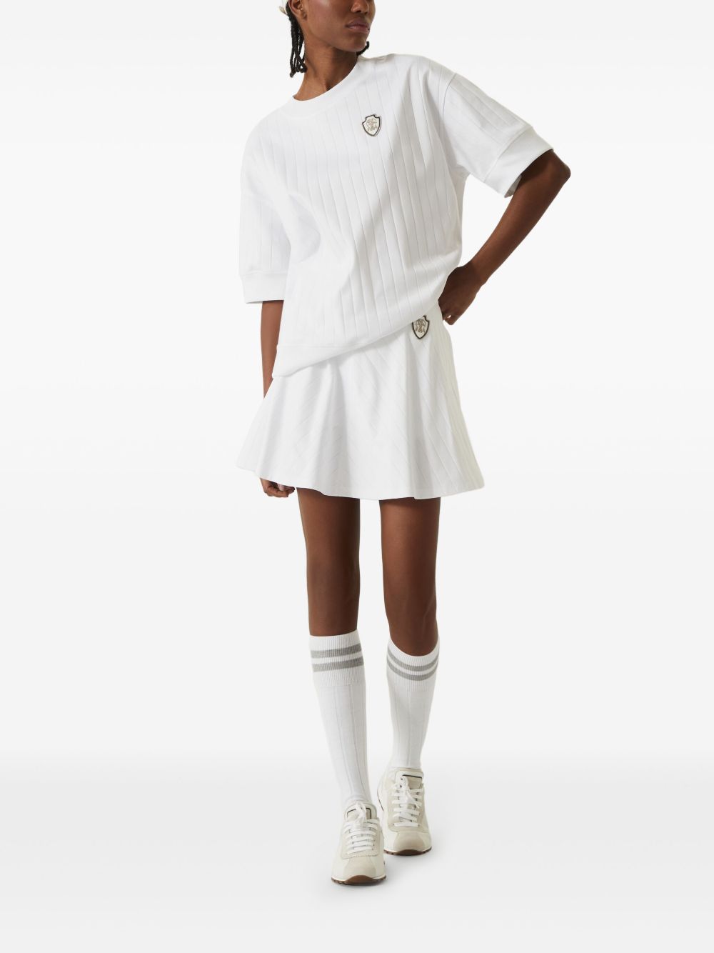 Brunello Cucinelli White Skirt Glam Steals