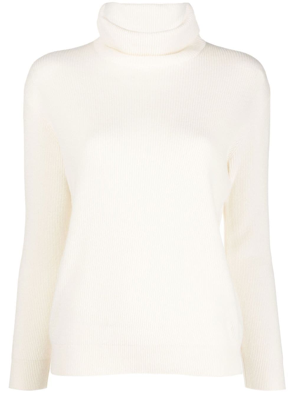 Brunello Cucinelli White Sweater Glam Steals
