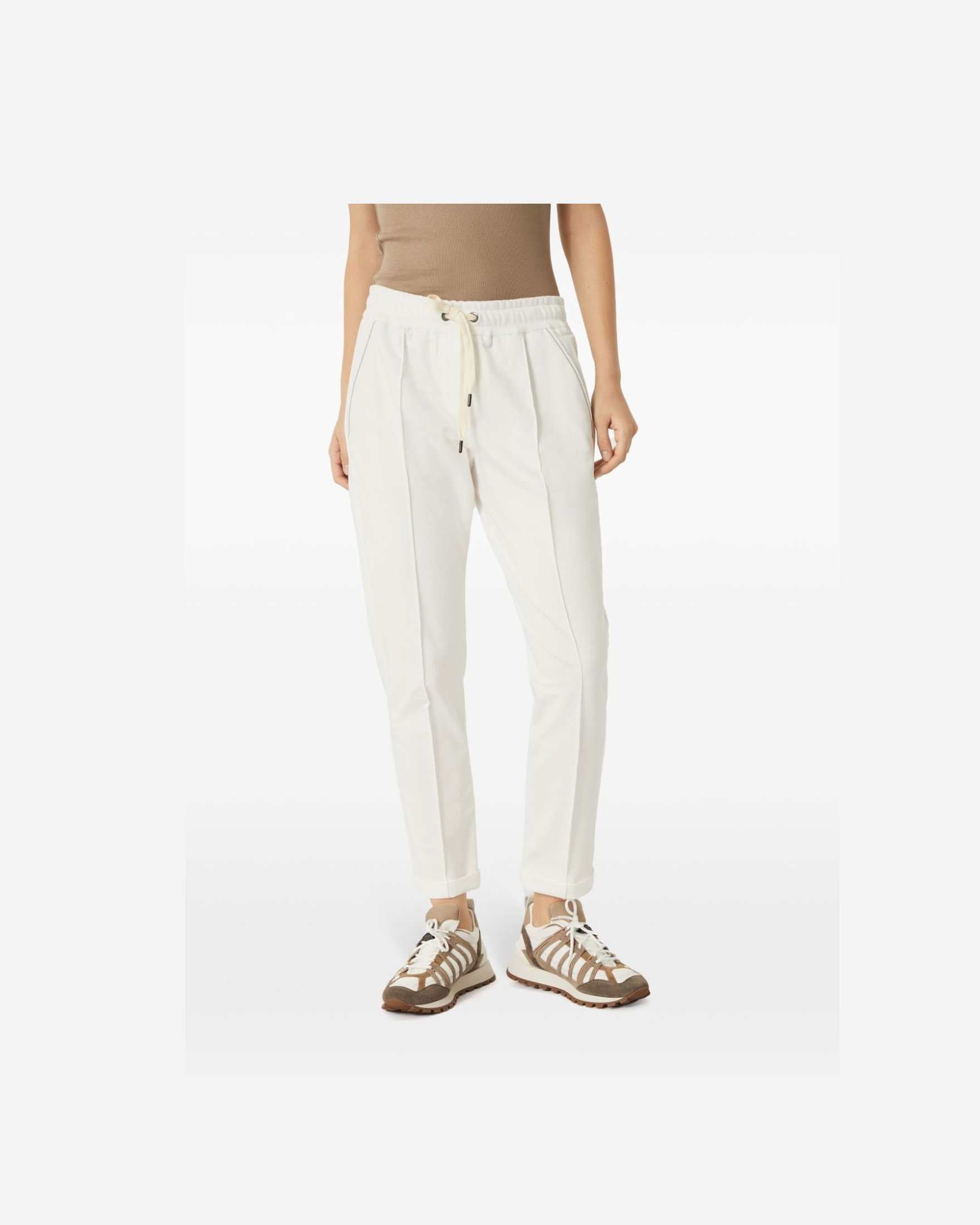 Brunello Cucinelli White Trouser Glam Steals