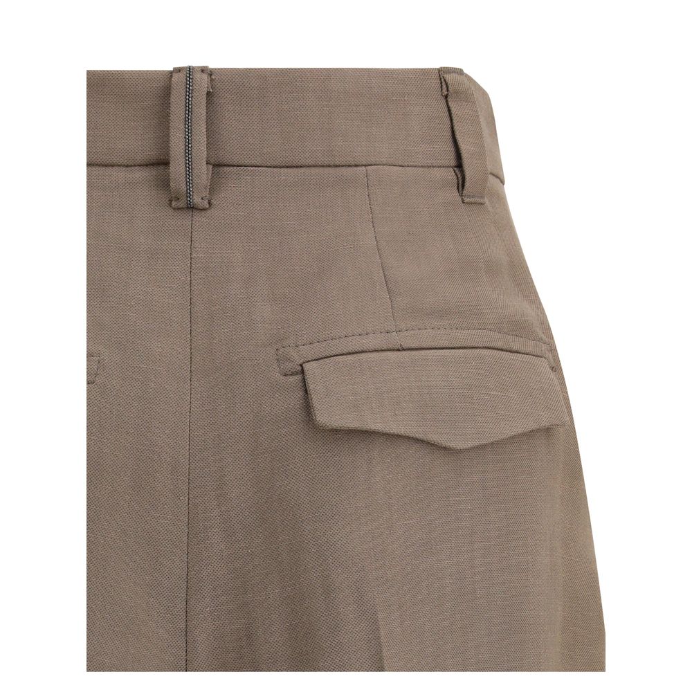 Brunello Cucinelli Wide Leg Pant Glam Steals