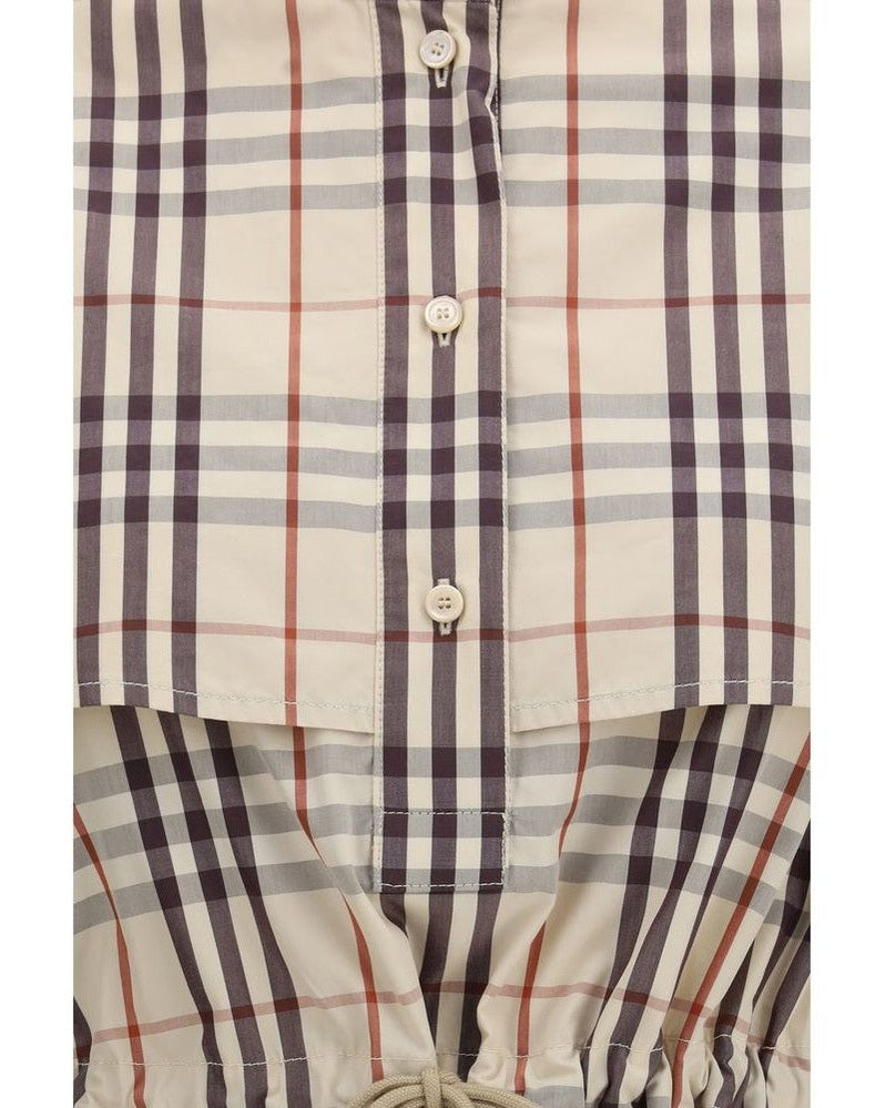 Burberry Beige Cotton Dress Glam Steals
