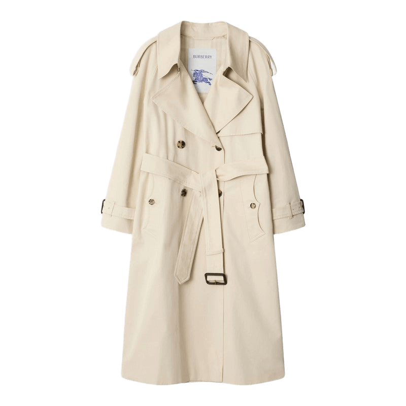 Burberry Beige Cotton Light Fitzrovia Trench Coat Glam Steals