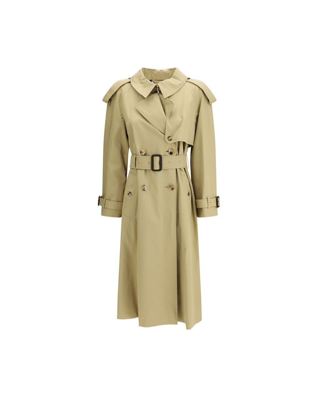 Burberry Beige Cotton Trench Coat Glam Steals