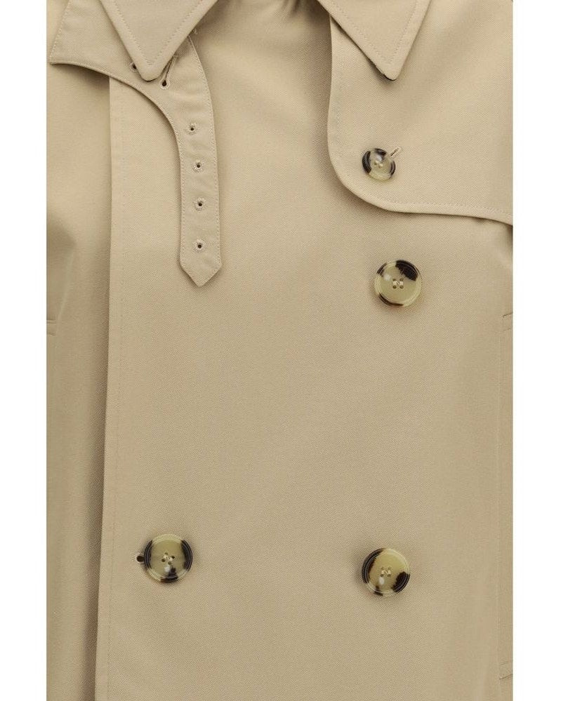 Burberry Beige Cotton Trench Coat