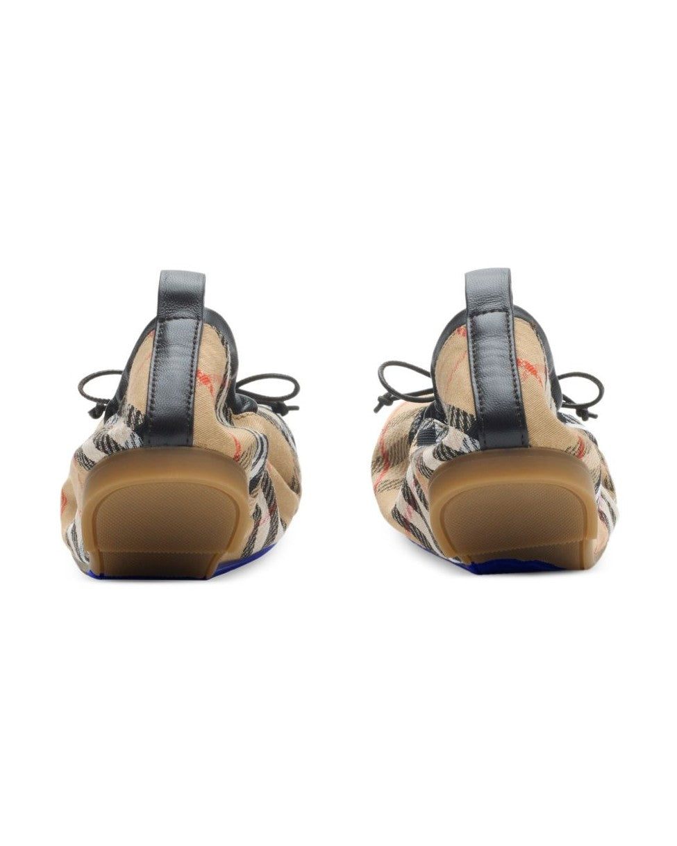 Burberry Beige Flat Shoes Glam Steals