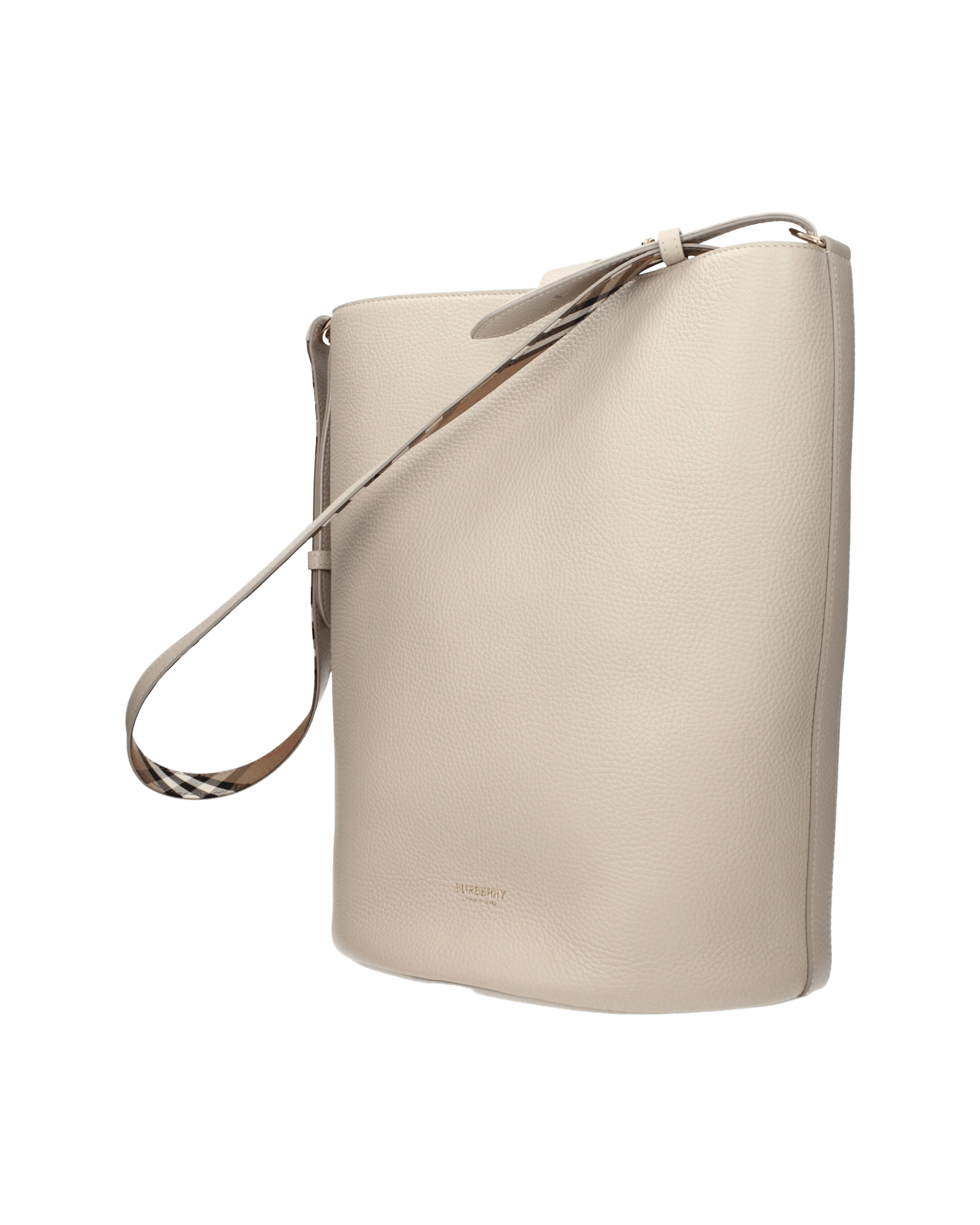 Burberry Beige Leather Handbag Glam Steals