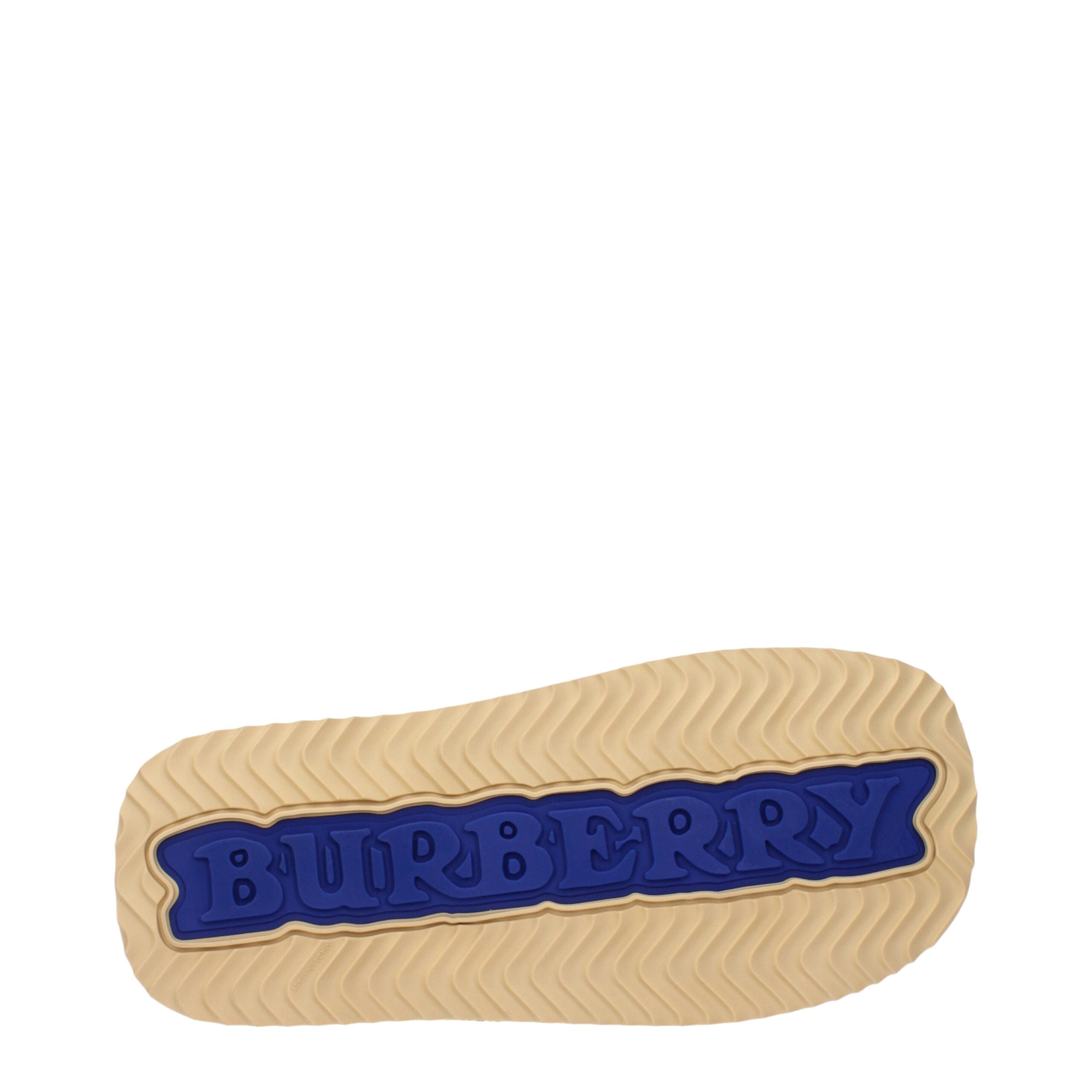 Burberry Beige Leather Slippers Sandals Glam Steals