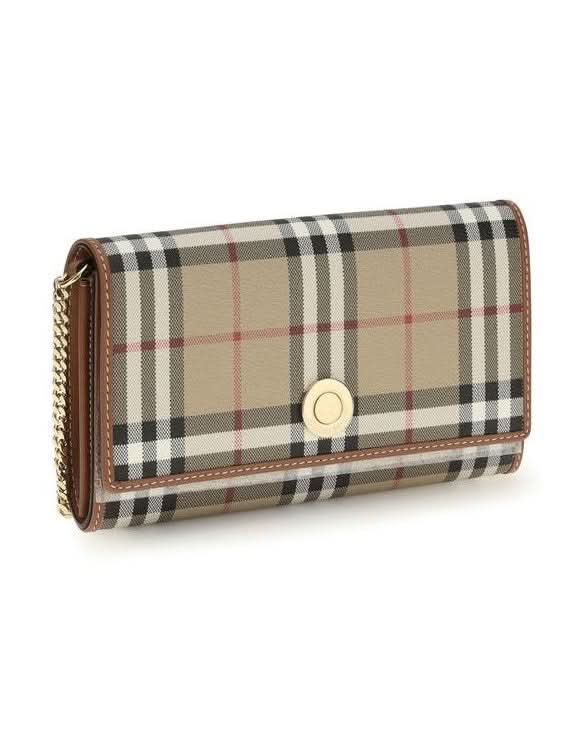Burberry Beige Polyethylene Clutch Bag