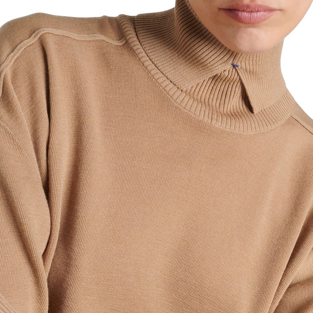 Burberry Beige Wool Sweatshirt Glam Steals