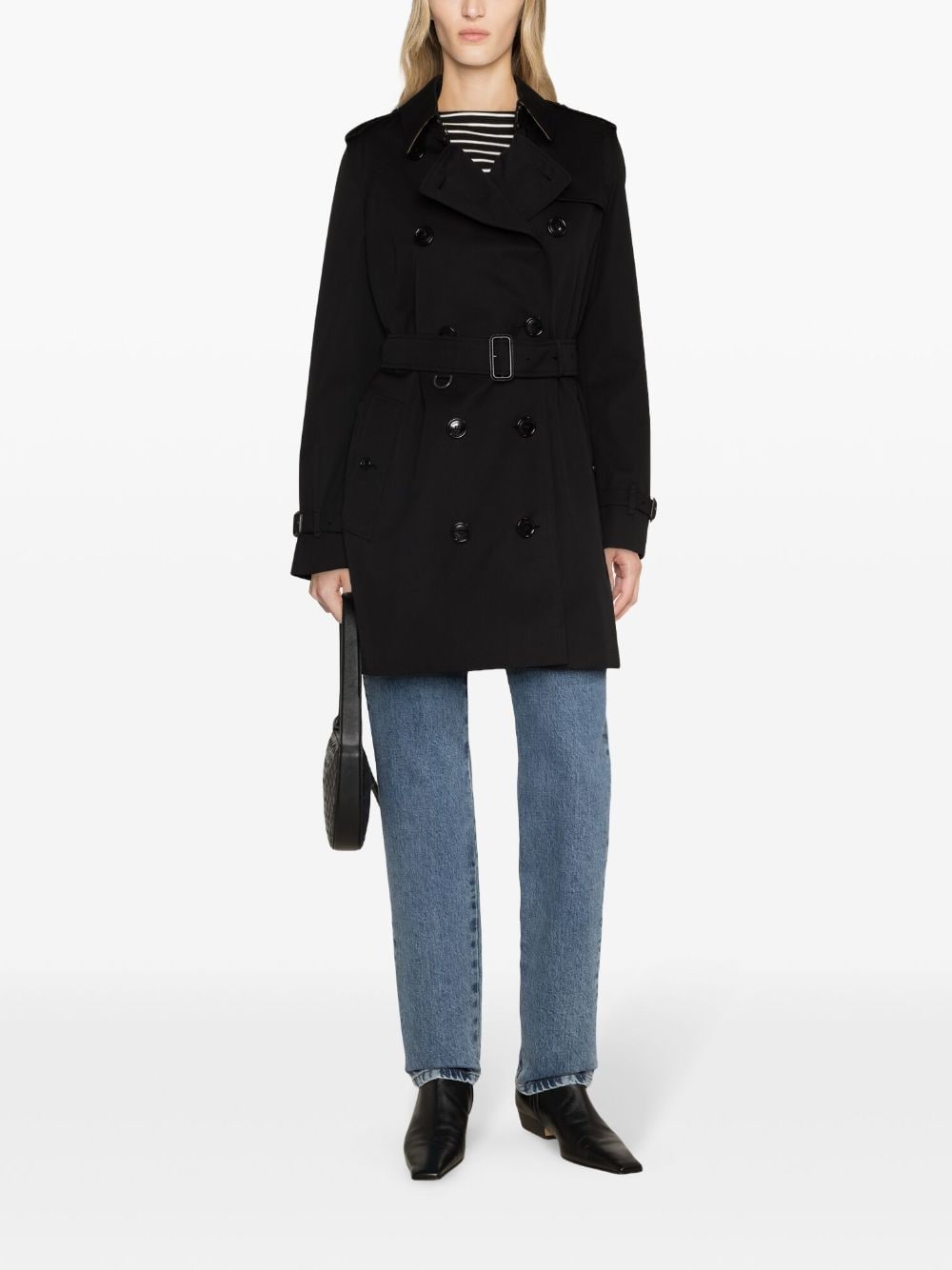 Burberry Black Coat Glam Steals