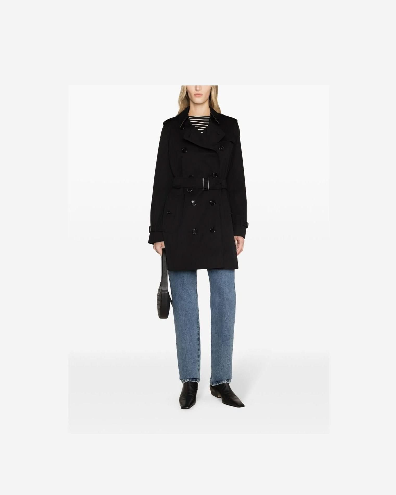 Burberry Black Coat Trench Coats