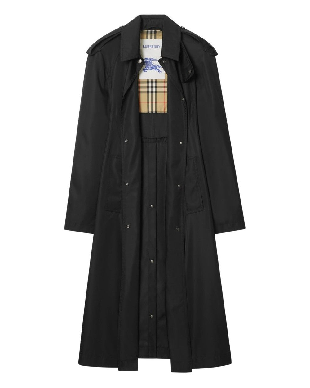 Burberry Black Coat Coats