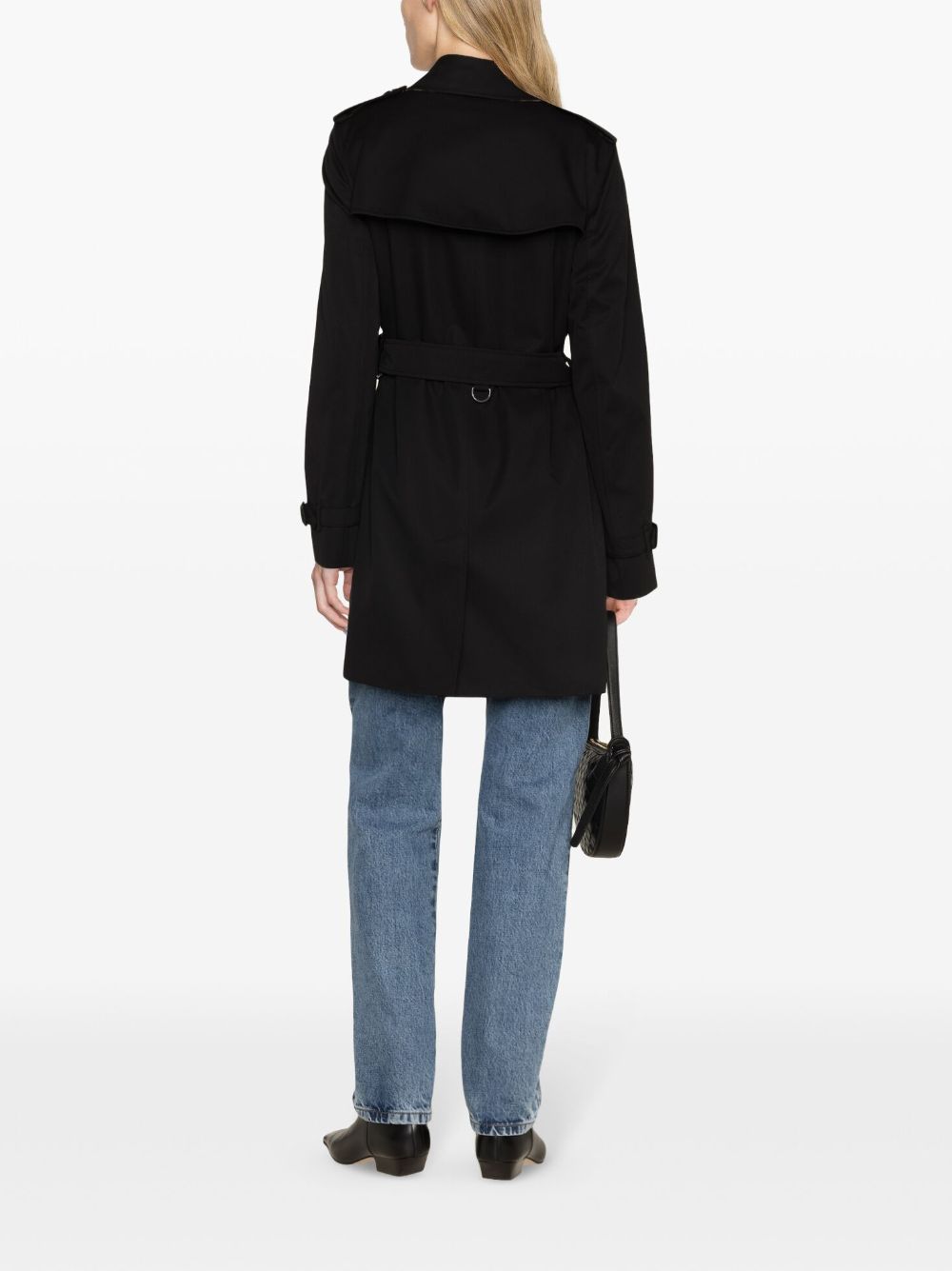 Burberry Black Coat Glam Steals