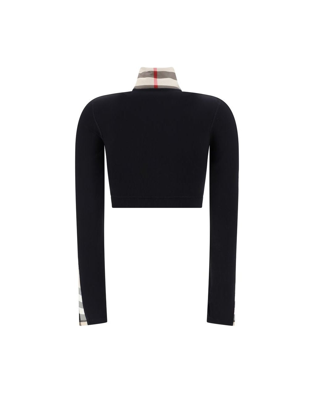 Burberry Black Elastane Sweatshirt Glam Steals